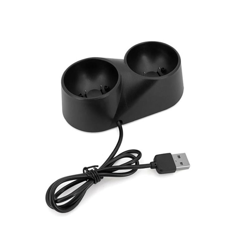 Dual Charger Dock For PS3/ PS4 VR Motion Controller Playstation Move x