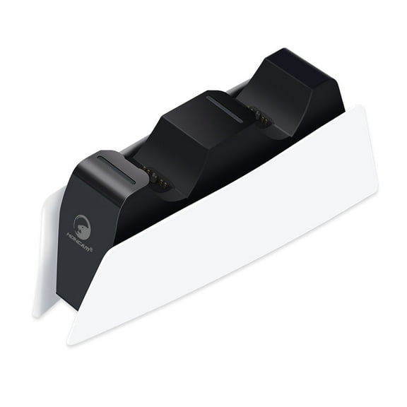 Dual Charger for PS5, Controller Charger Fast Charging Station Dock USB Type C Charging Adapter with LED Indicator for PlayStation 5 DualSense Controller