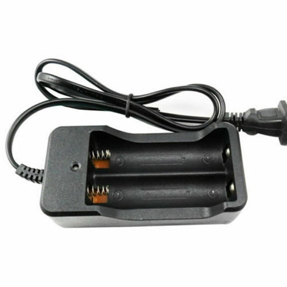 Dual Charger Rechargeable 18650 Battery Charger Dock with Indicator Light for Model 18650 Li-ion