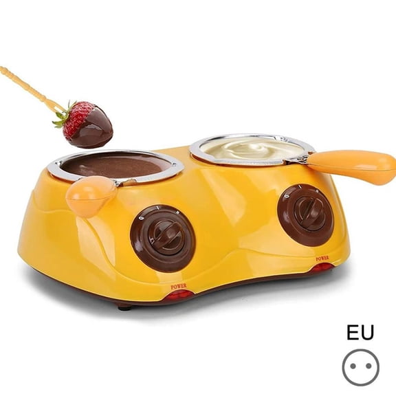 Dual Chocolate Melting Pot,Electric Chocolate & Candy Melter with 2Gear Temperature Control,Mothers Day Brunch Fondue & Candy Kit w/Accessories,for Home Parties & Kitchen Use