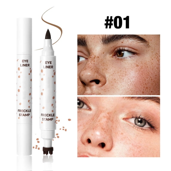 Dual Color Concealer Pen, Freckle and Mole Cover Pen 3.6ml, Waterproof Long Lasting Spot Concealer, Dry Face Pen