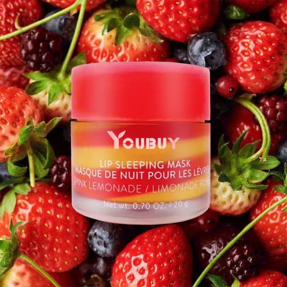 Dual Color Lip Mask Exfoliating Lip Care Treatment Moisturizing Sleep Repair Balm Reducing Lip Lines Hydrating Anti Cracking Lip Mask for Soft Smooth Lips Perfect for Dry and Chapped Lips