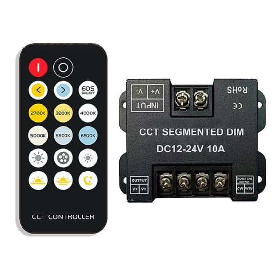 Dual Color Temperature Controller 2Wire/3Wire Led Light Strip Cct ...