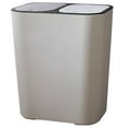 thumbnail image 1 of Eease Dual Compartment Kitchen Recycle Trash Can with Lid, 1 of 7