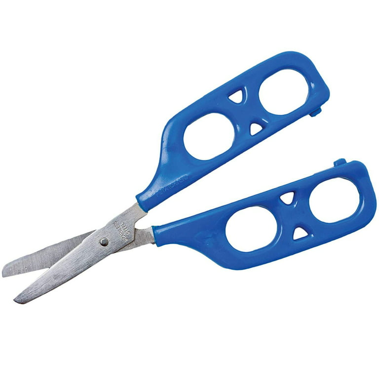 Dual Control Training Scissors - 1 Rounded Tip Blades - Right Hand