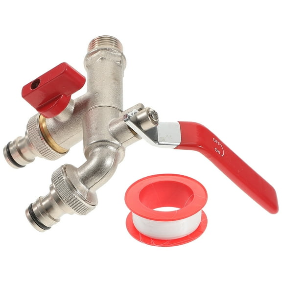 Dual Control Water Outlet Sink Faucet Laundry Room Accessories Washing Machine Tap