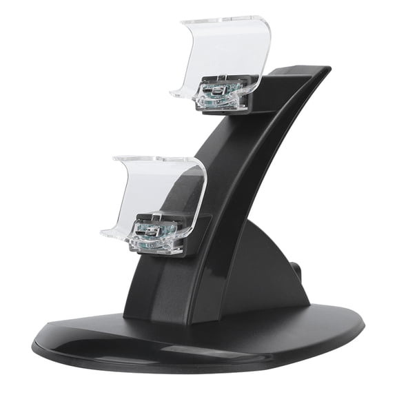Dual Controller Charger Stand for PS4, Double Gamepad Desktop Charging Dock Station Accessory for PlayStation 4 Pro Slim (18.0 x 14.0 x 6.0 inches)