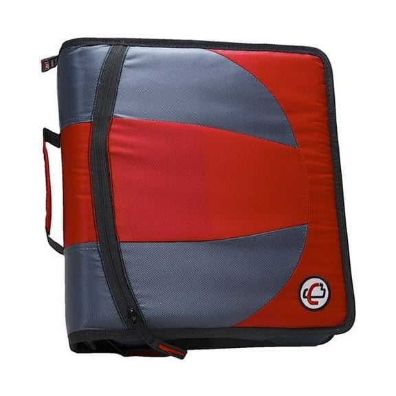 Dual D-Ring Binder, 1.5 in. - Red