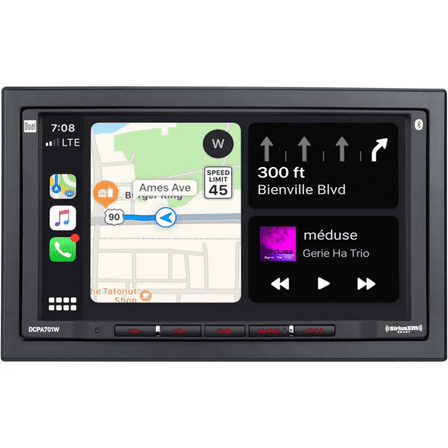 Dual DCPA7014 7 inch Digital Media Receiver with Carplay and Android Auto