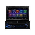 Dual DV715B DVD receiver display 7" touch screen indash unit