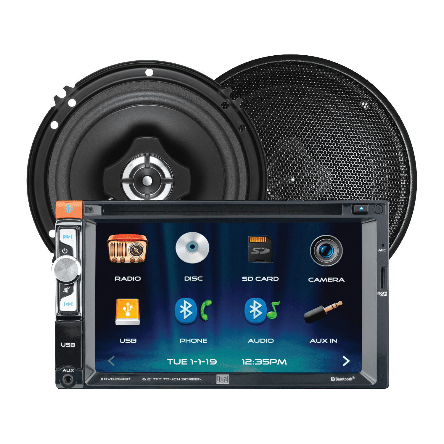 Dual Electronics XDVDSPK2 6.2