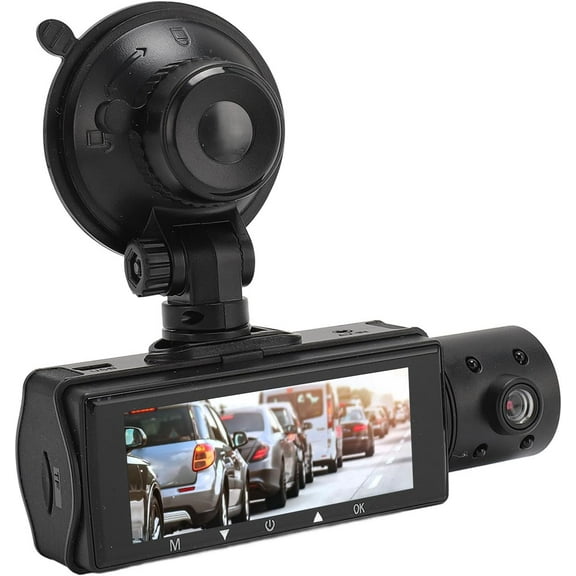 Dual Dash Cam Front and Rear, 1080P HD Dash Camera Car Driving Recorder with Night Vision, Motion Detection, Parking Monitoring