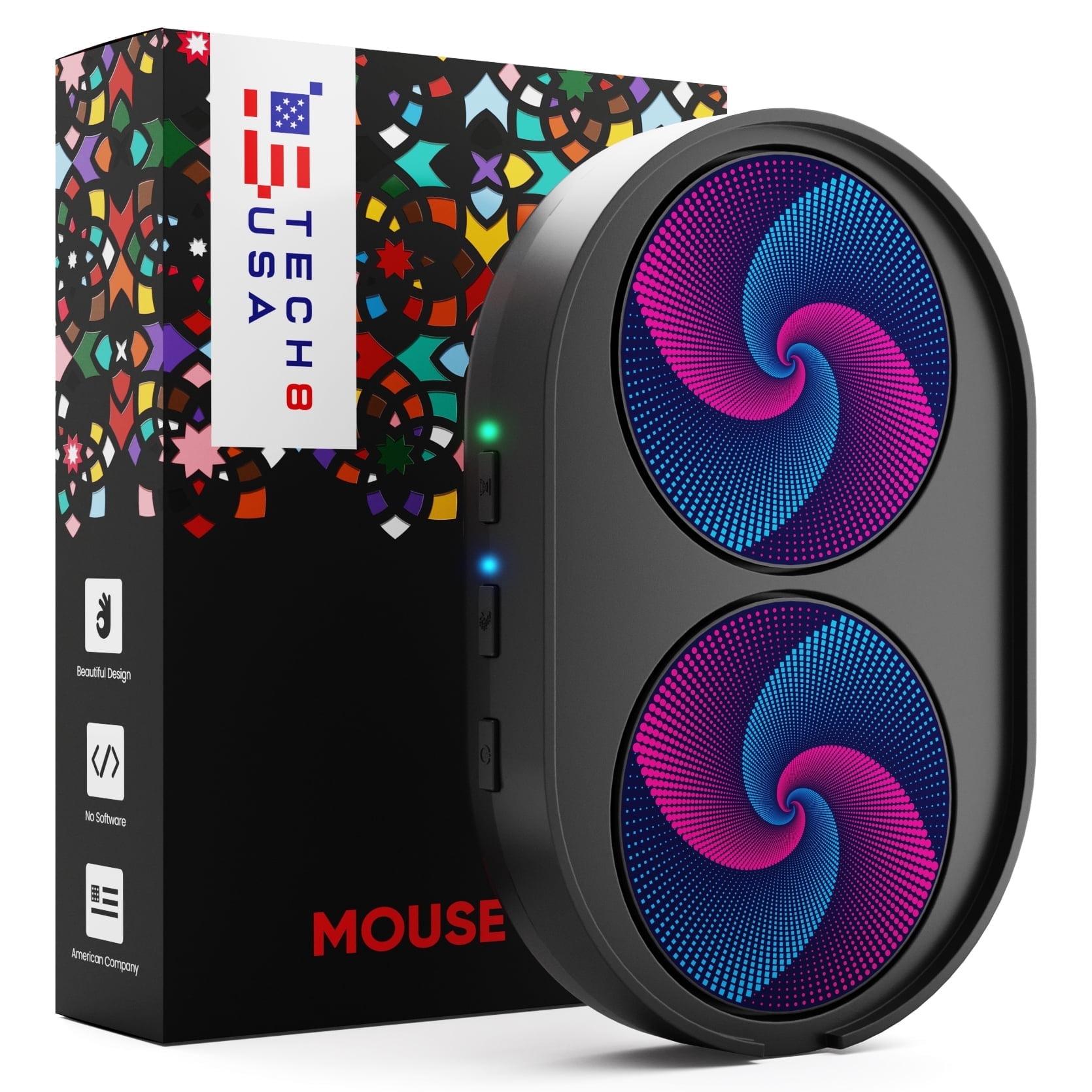 signs modular uduber μduber モジュラーシンセ Dual Disc Mouse Mover, Jiggler with Random Movement, Activity and