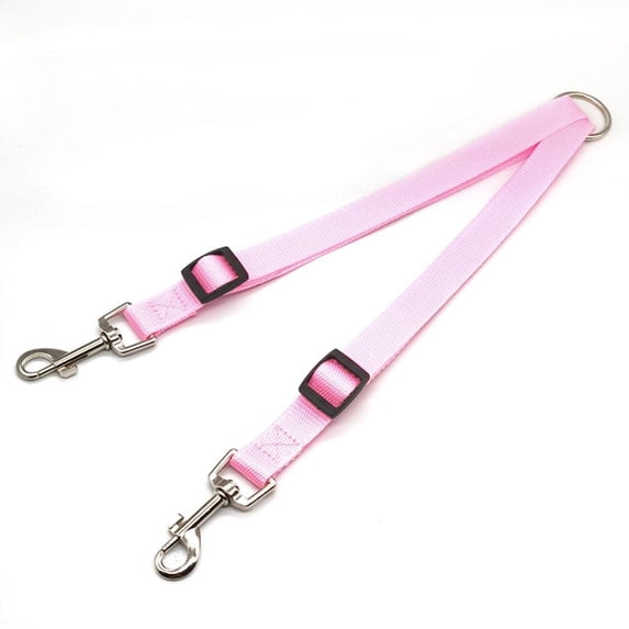Dual Dog Leash For Two Pets Adjustable Double Ended Pet Walking Lead With Detachable Design