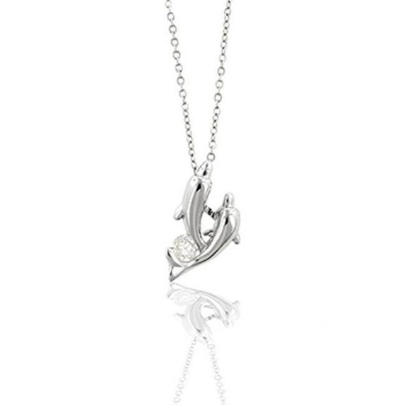 Dual Dolphin Pendant