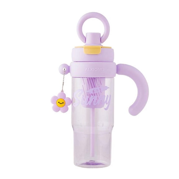 Dual Drinking Design Water Bottle with Built-In Tea Infuser and 1200ml Capacity, Leak-Proof and Portable for On-The-Go Hydration