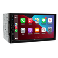 thumbnail image 1 of Dual Electronics 7" Touchscreen Car Stereo Receiver with Wireless Apple CarPlay & Android Auto – Double DIN, Bluetooth, USB – XDCPA73W (New), 1 of 12