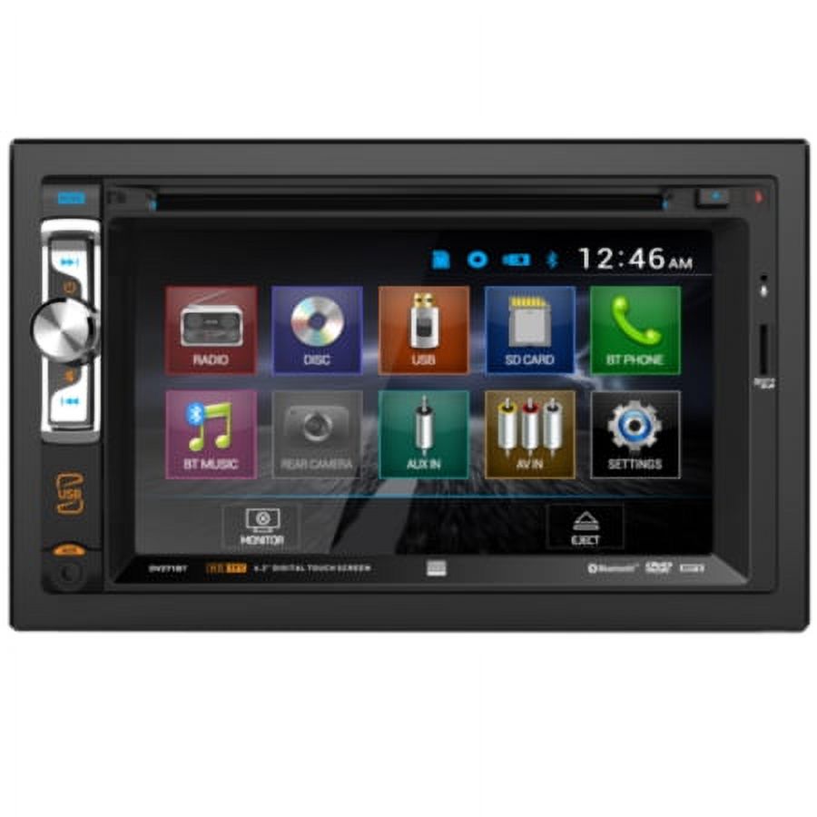 Dual Electronics Double DIN Multimedia CD/DVD Radio Digital Media