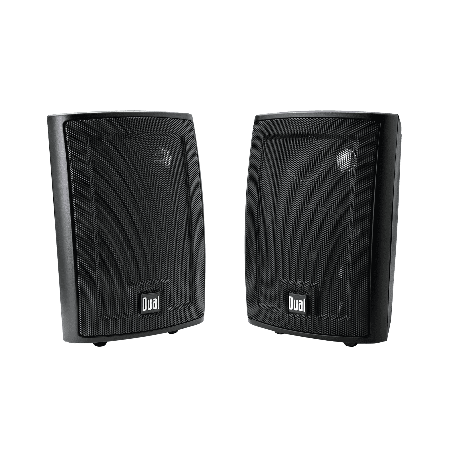 Dual Electronics LU43PB 4 inch 3Way High Performance Outdoor Speakers