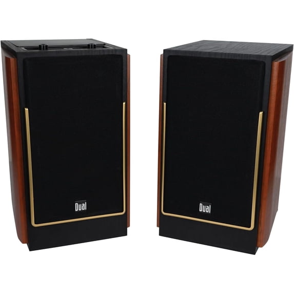 Dual LUHSL20B Bluetooth Bookshelf Speakers Pair | 100W | With Remote