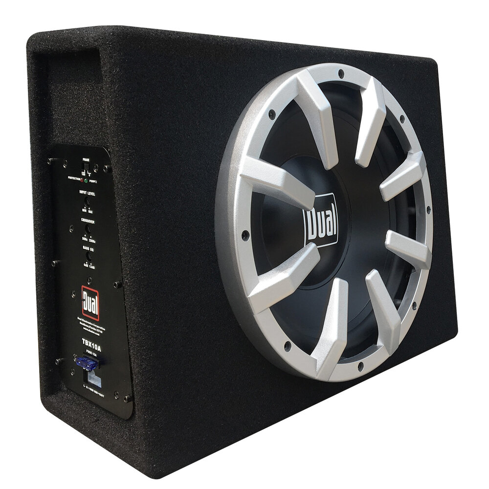 Dual Electronics TBX10A 10-inch, Enclosed Subwoofer, 10 lbs., New - image 1 of 7