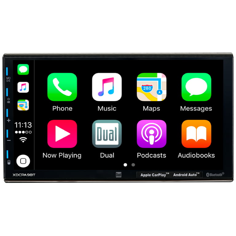 Dual Electronics XDCPA9BT Car Stereo with Apple Carplay, Android Auto, New