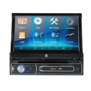 Dual Electronics XDVD179BT 7 inch Single DIN Car Stereo, Motorized Touch Screen, CD/DVD, New