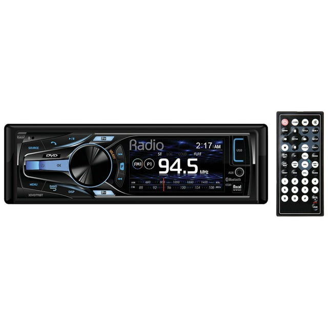 Dual Electronics XDVD770BT 3.7 inch Full Color MultiLine Detachable