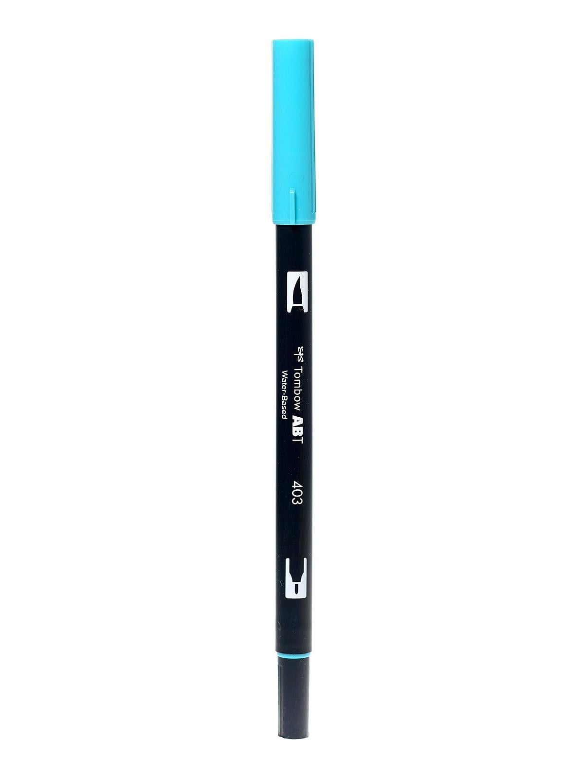 Dual End Brush Pen bright blue, 403 (pack of 12)