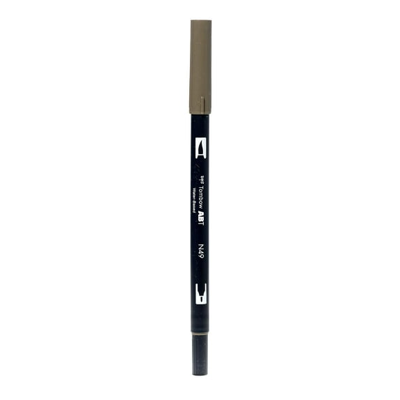 Dual End Brush Pen warm gray 8, N49 (pack of 12)
