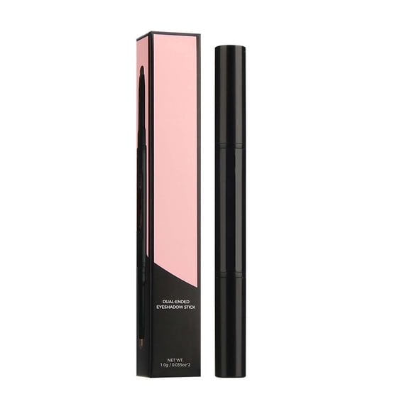 Dual Ended Eye Makeup Stick Pearlescent Shimmer and Deep Matte Eyeshadow Crayon 2-in-1 Eye Color Stick Portable Multi Functional Makeup Essential
