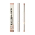 thumbnail image 1 of Dual Ended Eyeshadow Stick, Waterproof Long Wearing Eye Shadow Pencil, Light Texture Creamy Makeup Stick, Two Shades in One, Easy to Blend, Crease Resistant, Sunrise Color, 1 of 7