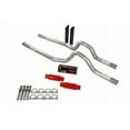 thumbnail image 1 of Dual Exhaust Kit 2.5" Cherry Bomb Glasspack Rear Exit BW Tip 73-79 Ford F-Series, 1 of 5
