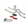 thumbnail image 1 of Dual Exhaust Kit 2.5" Cherry Bomb Glasspack Rear Exit SW 81-87 GM C/K10 1/2 Ton, 1 of 5