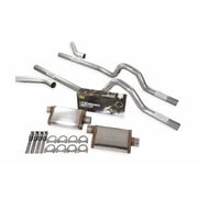 Dual Exhaust Kit 2.5 MagnaFlow Stainless Corner Exit Fits 62-66 Ford F-Series
