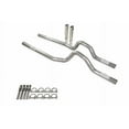 thumbnail image 1 of Dual Exhaust Kit 2.5" No Muffler Rear Exit RC Tips Fits 73 to 79 Ford F-Series, 1 of 4