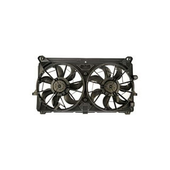 Dual Fan Assembly Without Controller