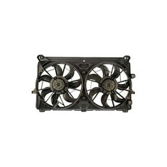 Dual Fan Assembly Without Controller