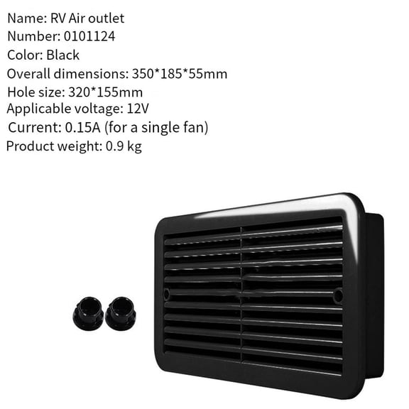 Dual-Fan RV Exhaust Ventilation System: High-Quality, Efficient Airflow!