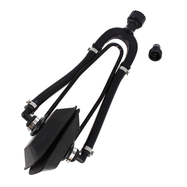 Dual Feed Boat Motor Flush Kit Muffs and Hose Fittings Outboard Engine