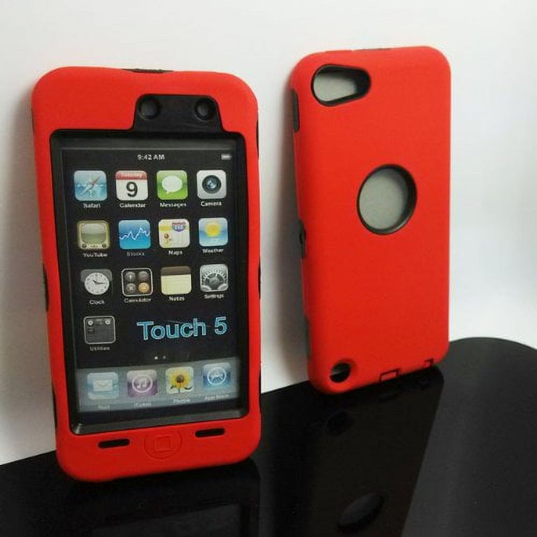ULAK Coque IPod Touch 7, Étui 2 En 1 IPod Touch 6/5 TPU Souple + Rigide