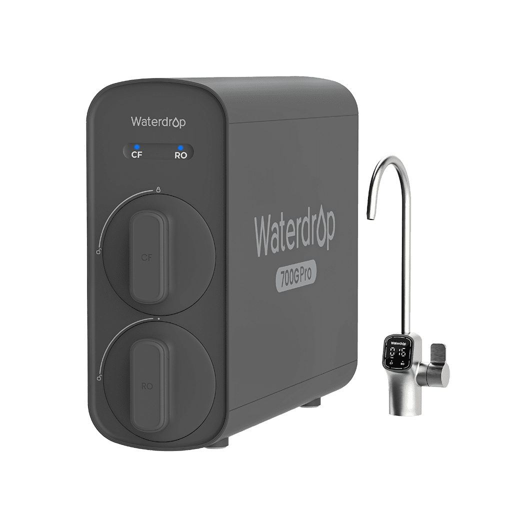 [ Dual Flow ] Waterdrop G5P700-Pro Reverse Osmosis System, NSF/ANSI 58 & 372 Certified, 700GPD Fast Flow Reverse Osmosis Water Filter, 7-Stage  Water Filtration System, 2:1 Pure to Drain