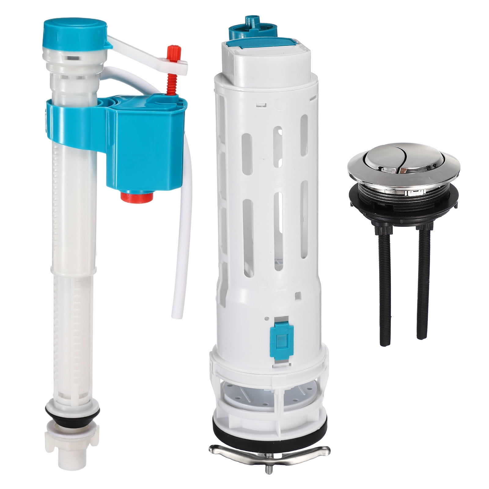 Dual Flush Valve Repair Kit for One-Piece Toilets, Includes 3