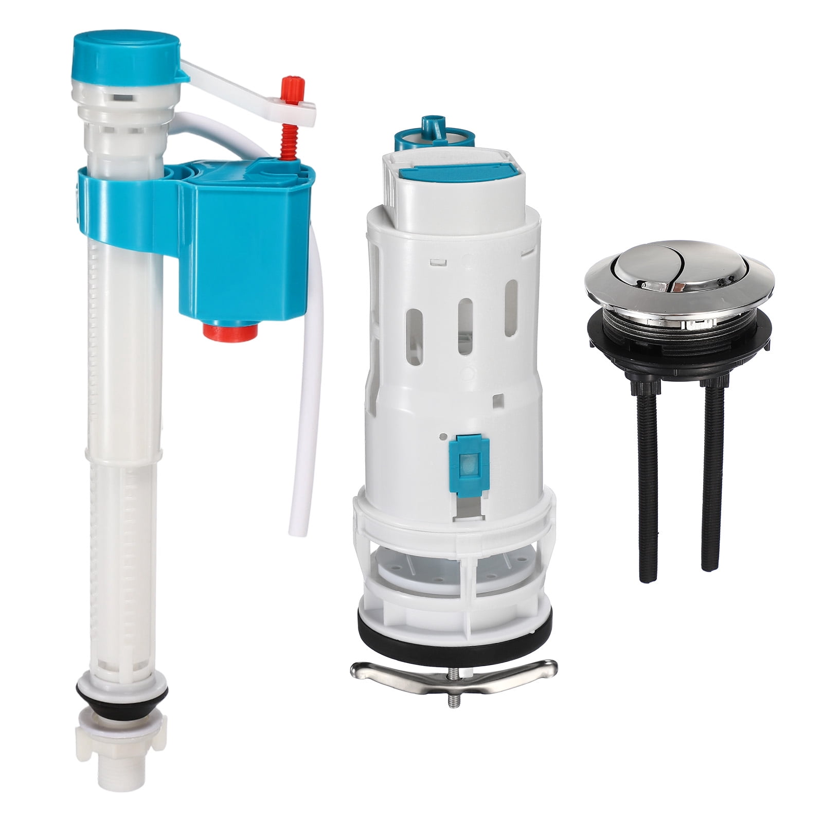 Dual Flush Valve Repair Kit for One-Piece Toilets, Includes 3" Flush ...