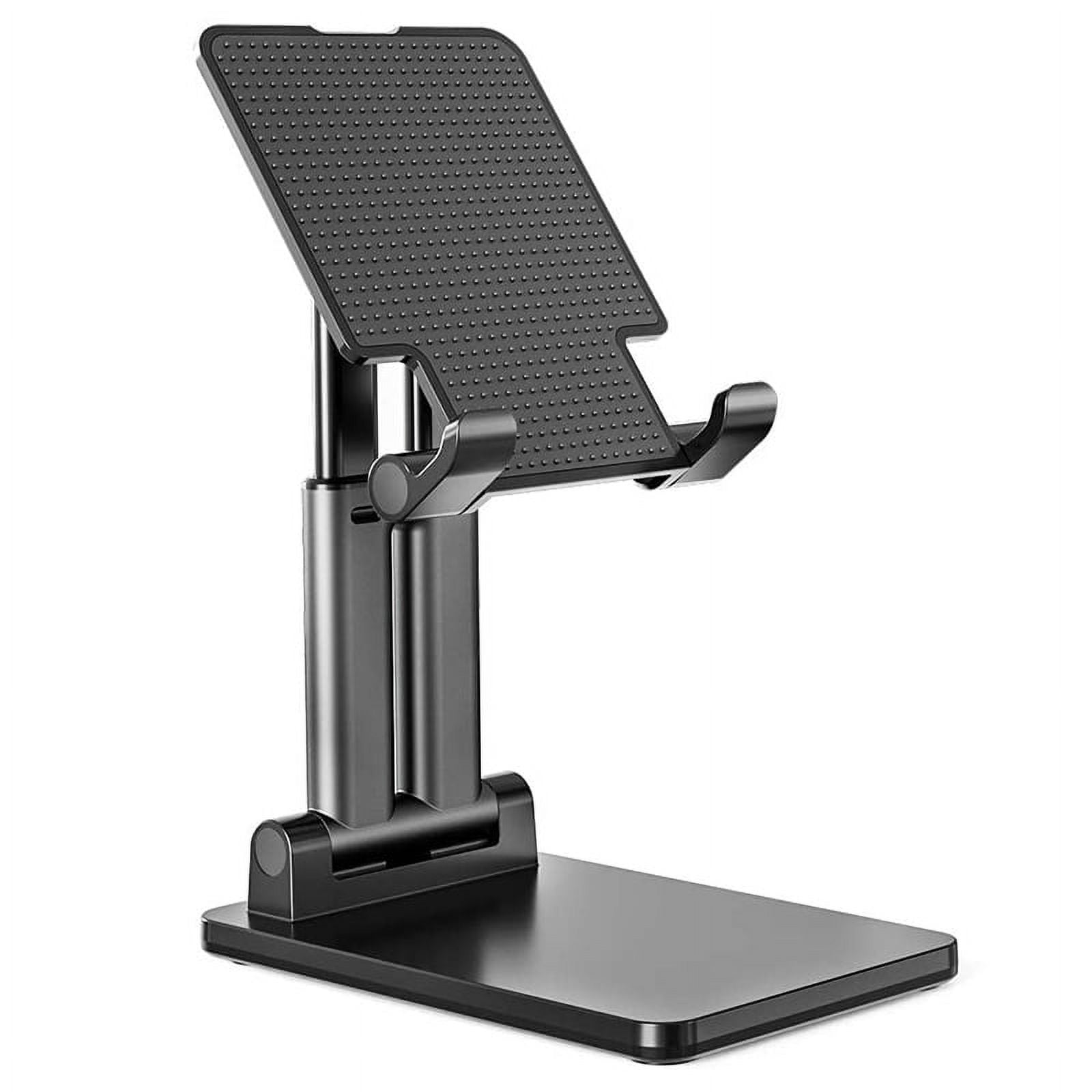 Dual Foldable Stand,Adjustable Height Stand Extendable Solid Desktop