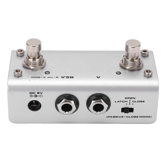 Dual Foot Pedal Dual Foot Switch, Double Nail Pedal Switches -2 for Keyboard for JTC Pro Drum Machine for Loop Core Deluxe