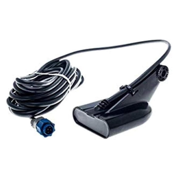 Dual Frequency Transom Mount Transducer, Black (000-0106-77)