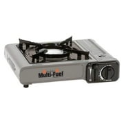 Dual Fuel Camp Stove Propane or Butane Stove the Portable Stove for Camping and Emergency Survival Kit Propane & Butane Capable