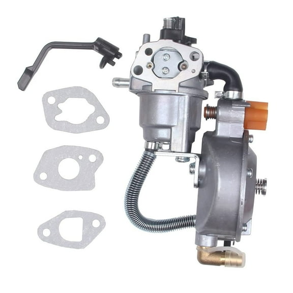 Dual Fuel Propane Kit Carburetor For LPG Conversion Generator GX160 GX200 170F