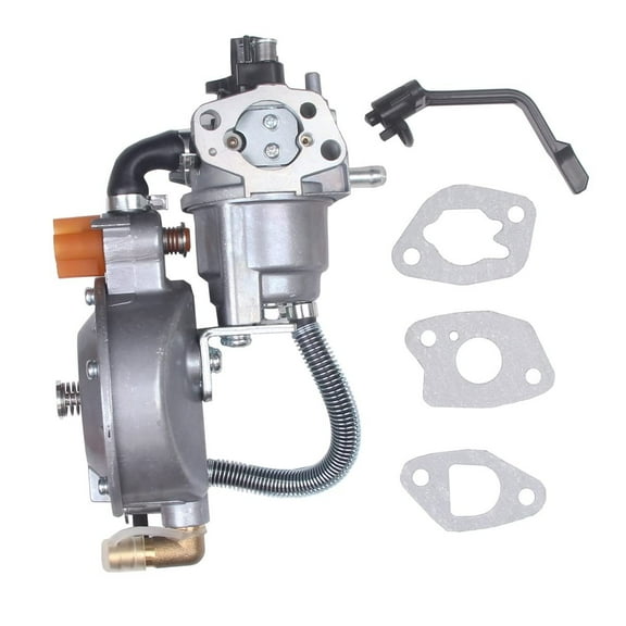 Dual Fuel Propane Kit Carburetor For LPG Conversion Generator GX160 GX200 170F